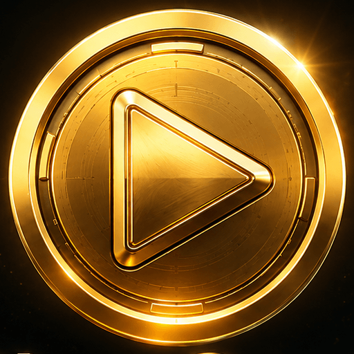 Símbolo dourado das PlayCoins